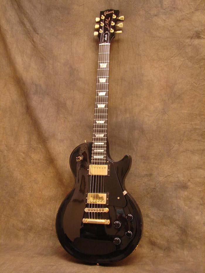 les paul studio guitar photograph